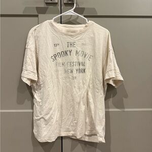 Aerie Cream Graphic Tee